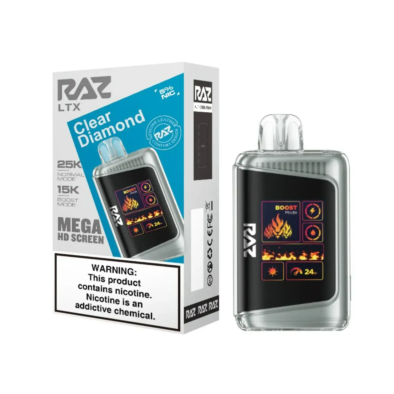 RAZ LTX 25000 Disposable Vape DC25000 | TopVapeFlavors
