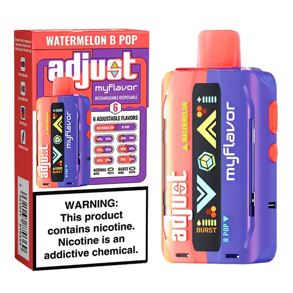 Adjust MyFlavor 40K Puffs Disposable Vape — vape flavors reviewed at TopVapeFlavors