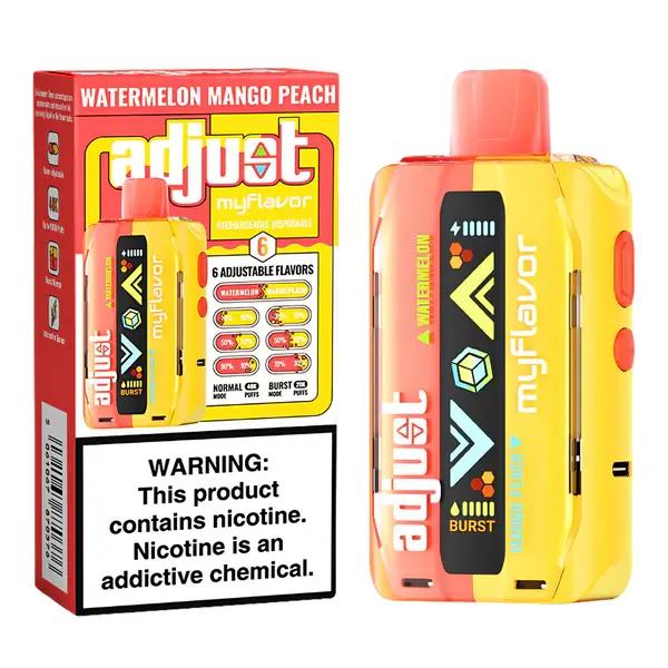Adjust MyFlavor 40K Puffs Disposable Vape — vape flavors reviewed at TopVapeFlavors