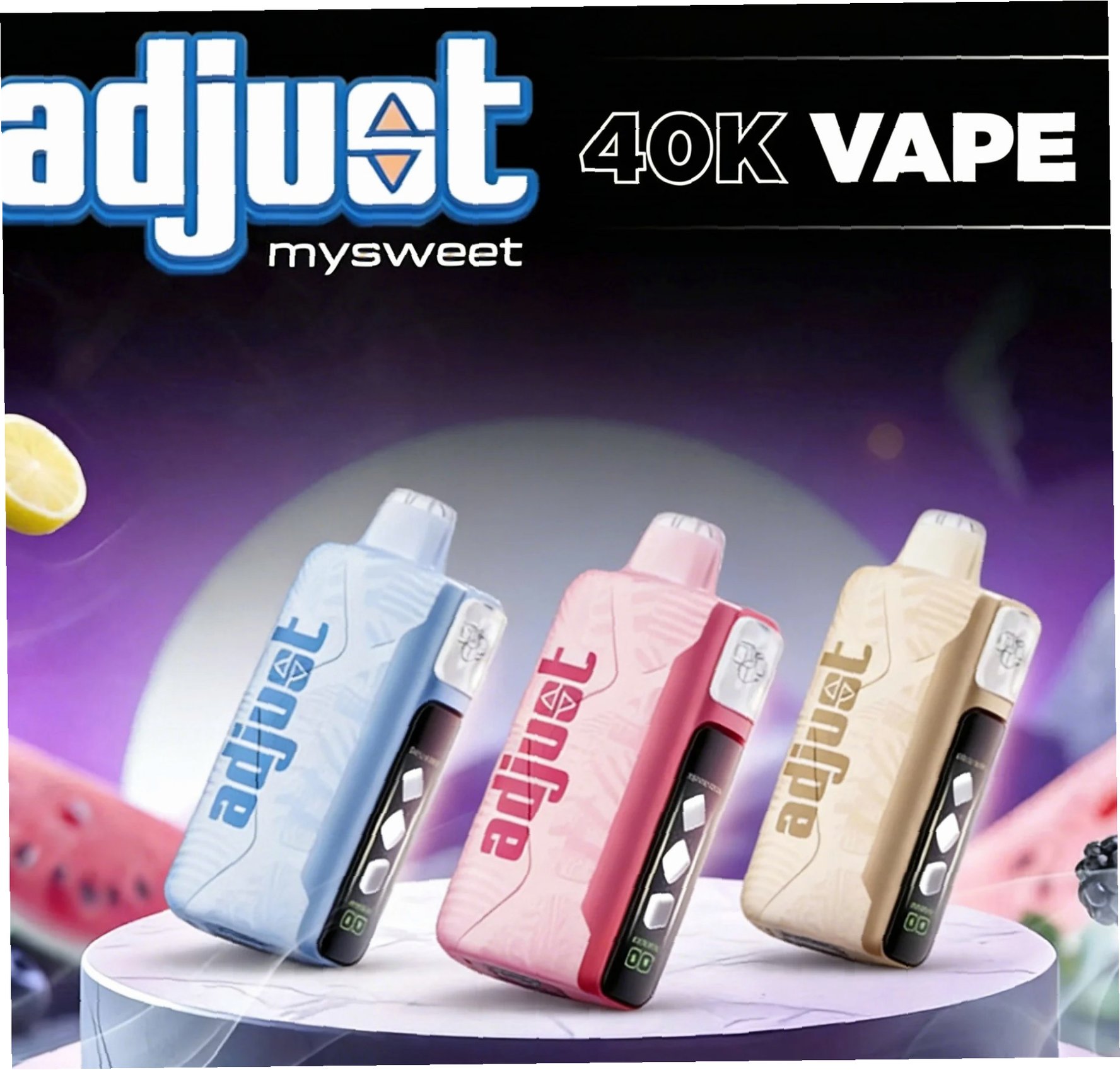 Adjust MySweet 40K Disposable Vape | Control the Sweetness