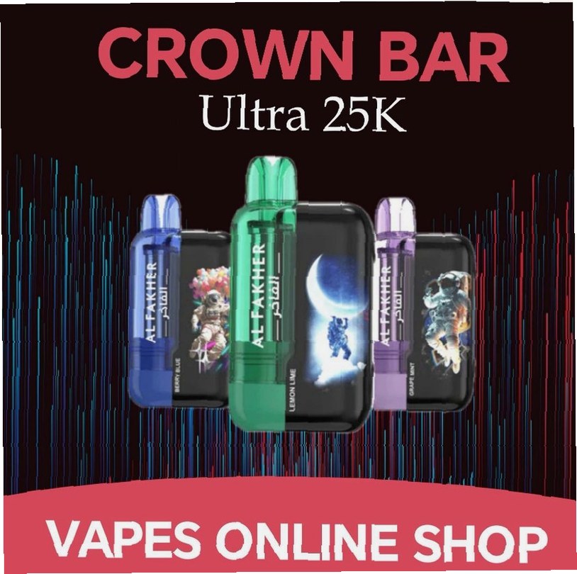 Al Fakher Crown Bar Ultra 25K Disposable Vape