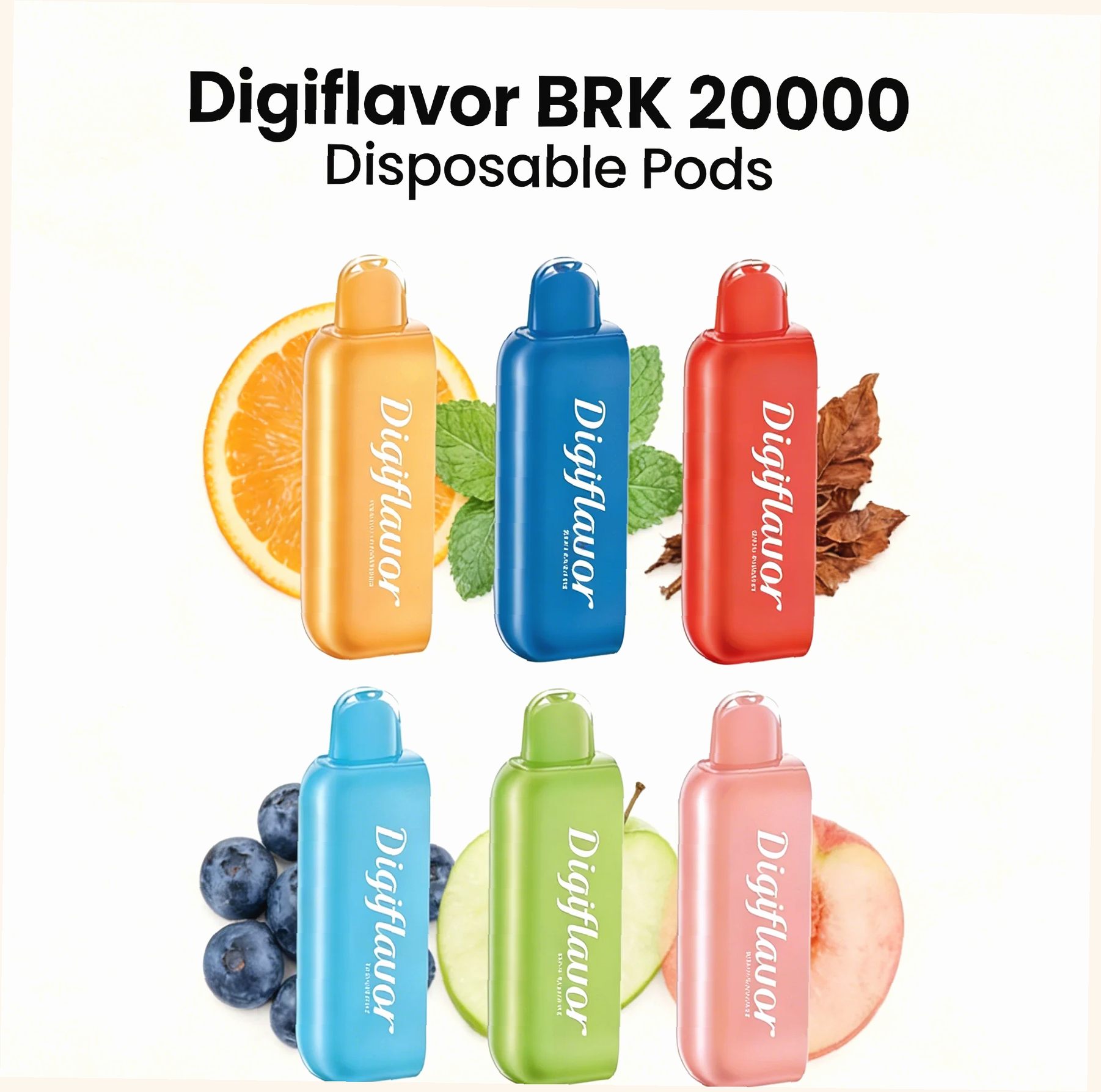 Digiflavor BRK 20,000 Puffs Disposable Pods