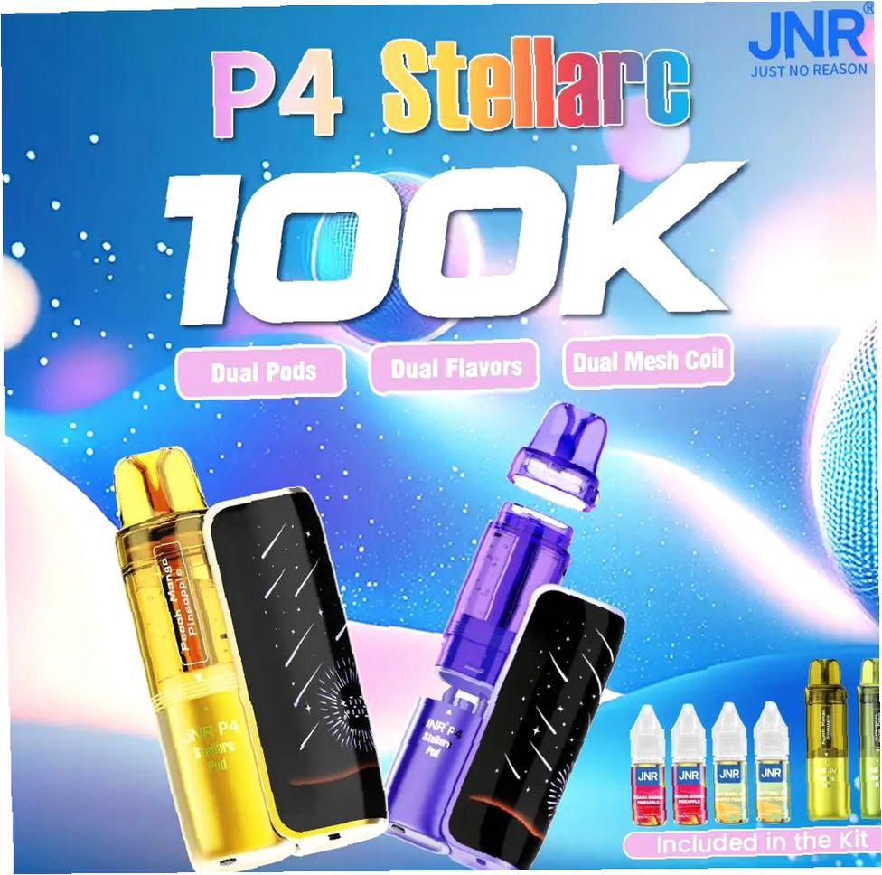 JNR P4 Stellarc 100K KIT | Switchable and Refillable