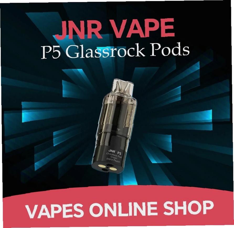 JNR P5 Glassrock Pod | 5% JNR Vape Pod/Refillable Pods