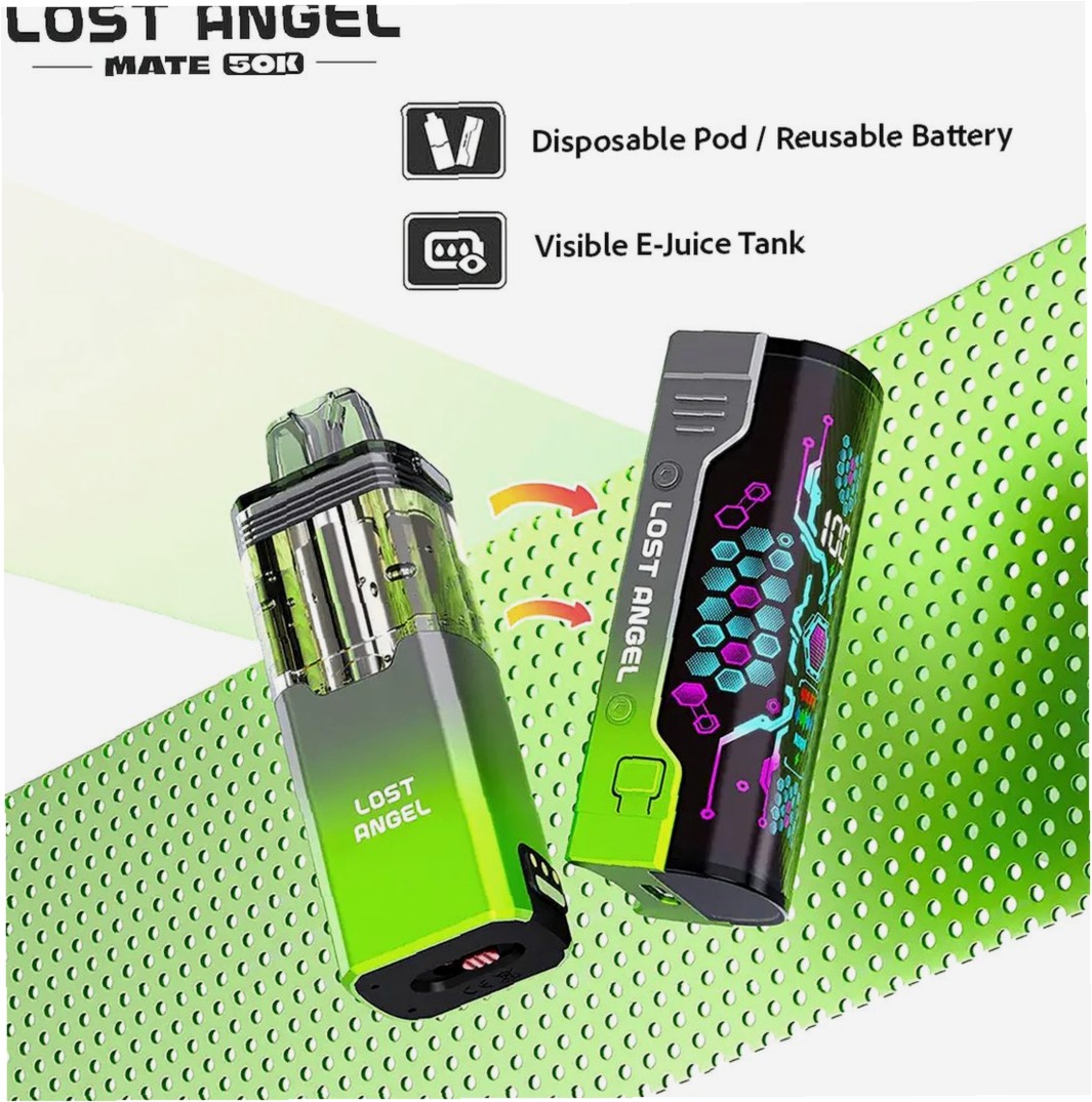 Lost Angel Mate 50K Disposable Pod | Lost Angel Pods (Battery Not Included)