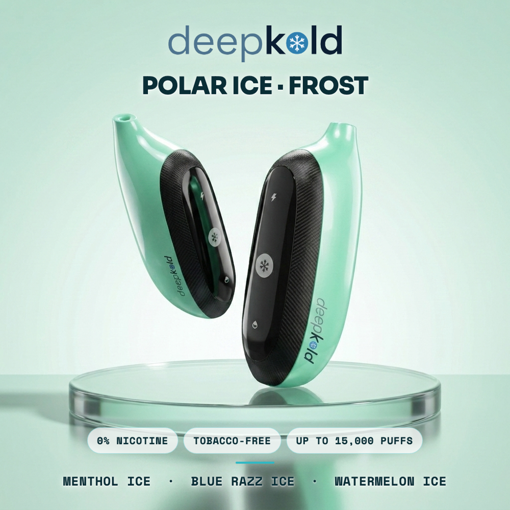 Deepkold Polar Ice Nicotine-Free Vape