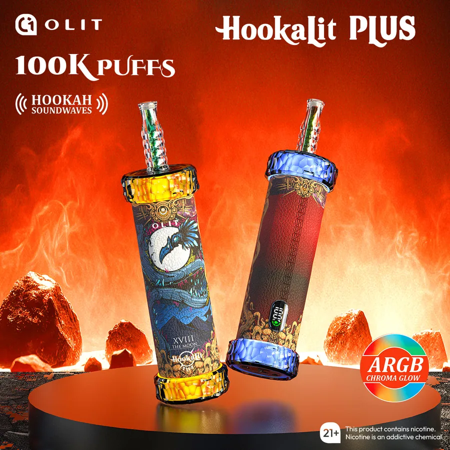 Olit Hookalit Plus 100K | E-Hookah Disposable Vape 100000 Puffs