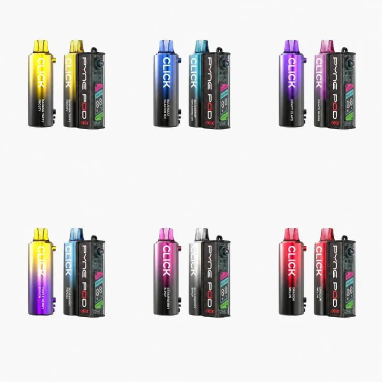 Pyne Pod Click 80K Disposable Vape Kit — Blackberry B Pop + Triple Berry Punch