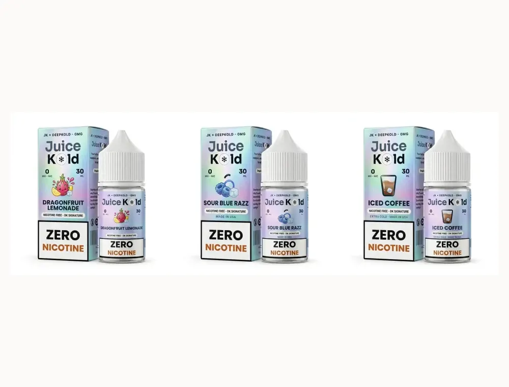JuiceKold x Deepkold Nicotine-Free Vape Juice 30ml — in stock at TopVapeFlavors