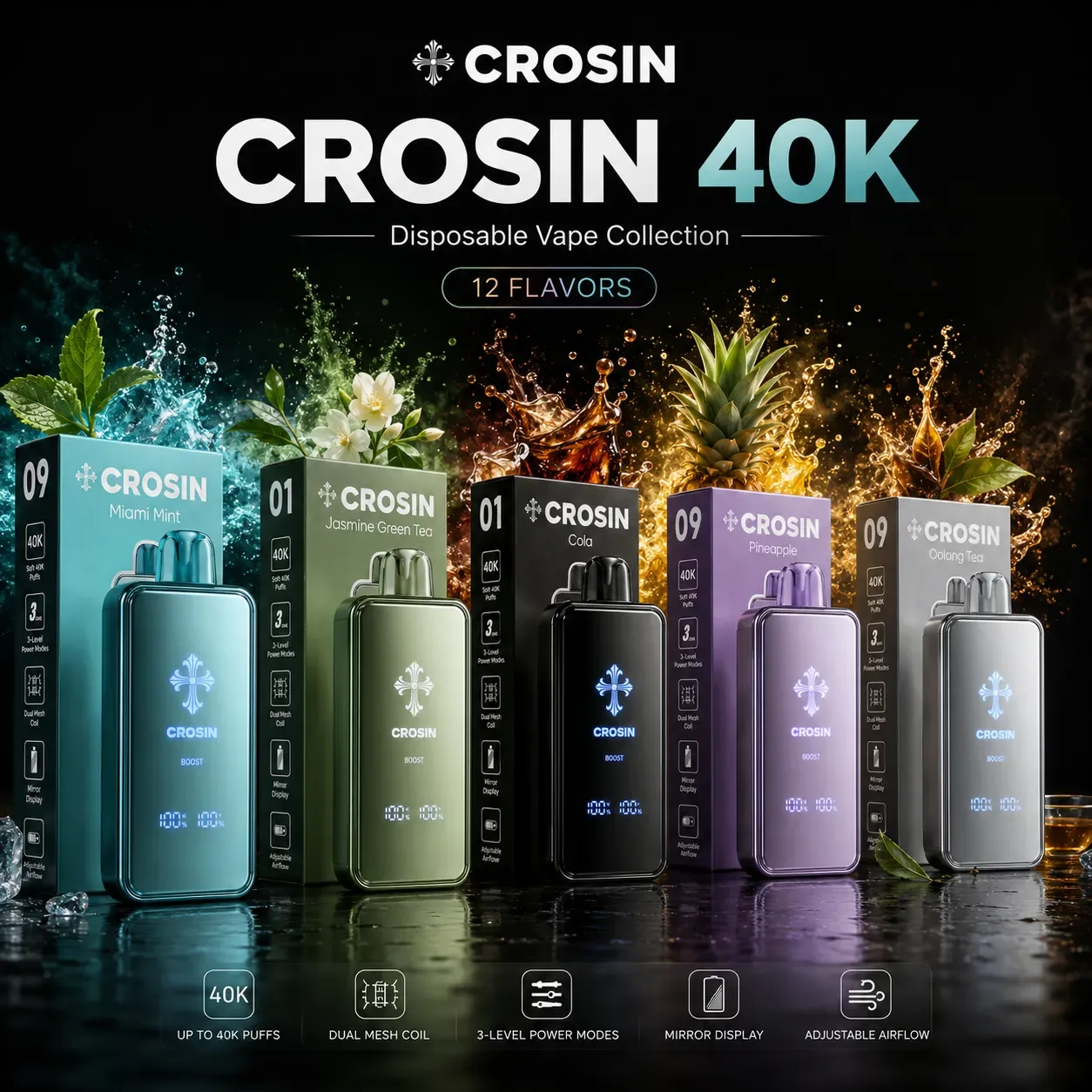 Crosin 40K Disposable Vape