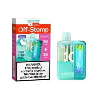 Black Mint vape flavor