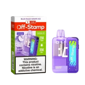 Blue Razz Grape Ice vape flavor