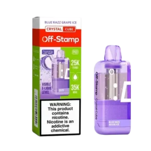 Blue Razz Grape Ice vape flavor