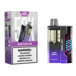 Blue Razz Ice vape flavor