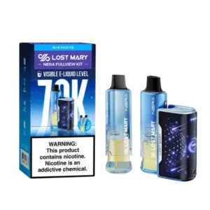 Blue Razz Ice vape flavor