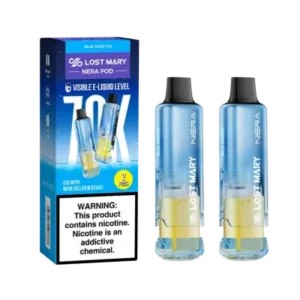 Blue Razz Ice vape flavor