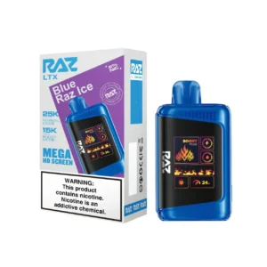Blue Razz Ice vape flavor