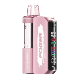 Juicy Peach Ice vape flavor