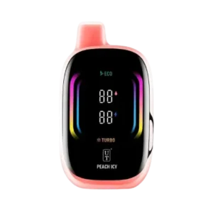 Peach Icy vape flavor