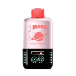 Peachy Ice Splash vape flavor