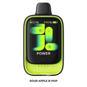 Sour Apple B-Pop vape flavor