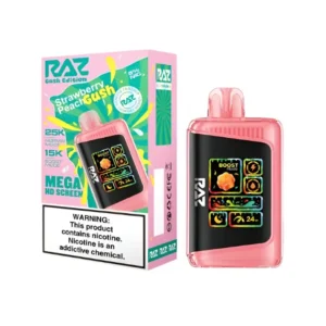 Strawberry Peach Gush vape flavor