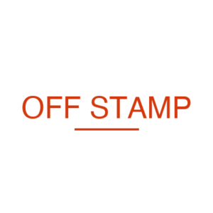 Off Stamp logo