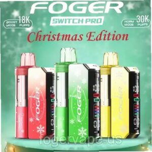 Foger Switch Pro 30K Christmas Edition Disposable Vape - Kit ( Power Bank + Pod )