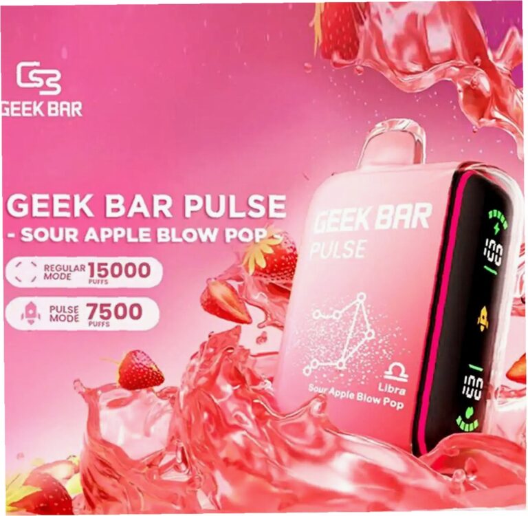 Geek Bar Pulse Disposable Vape - 15000 puffs