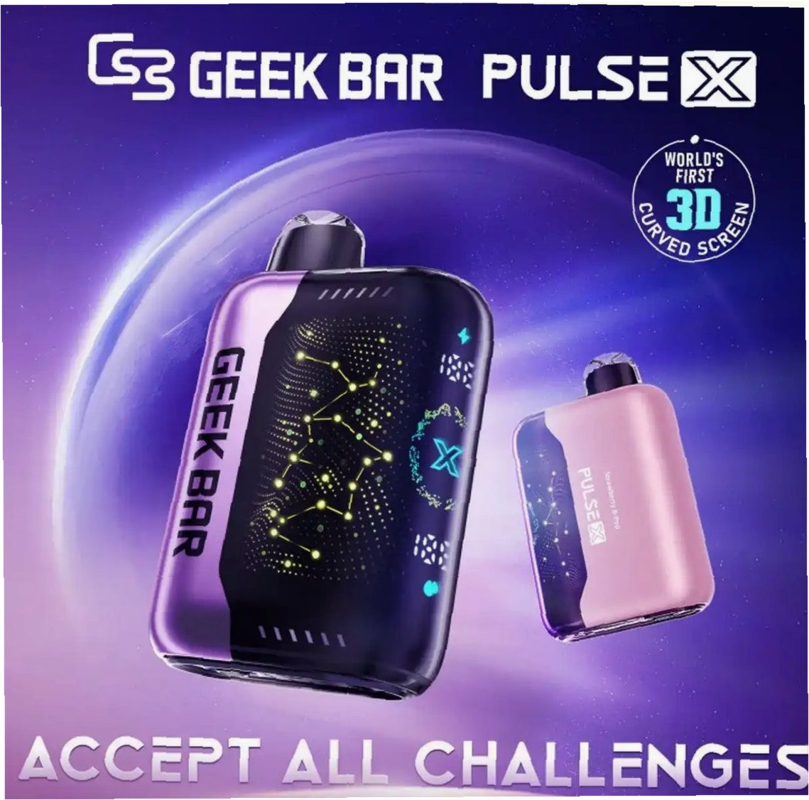 Geek Bar Pulse X Vape 25,000 Puffs Disposable Vape