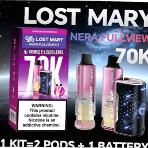 Lost Mary NERA FULLVIEW 70K KIT | Charging Device Included