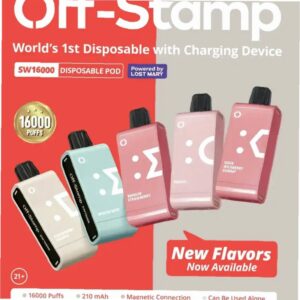 Off Stamp SW16000 Disposable Prefilled Pod (Not Include Battery) - 16,000 Puffs