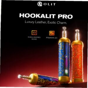 Olit Hookalit Pro 60K | E-Hookah Disposable Vape 60000 Puffs Mango