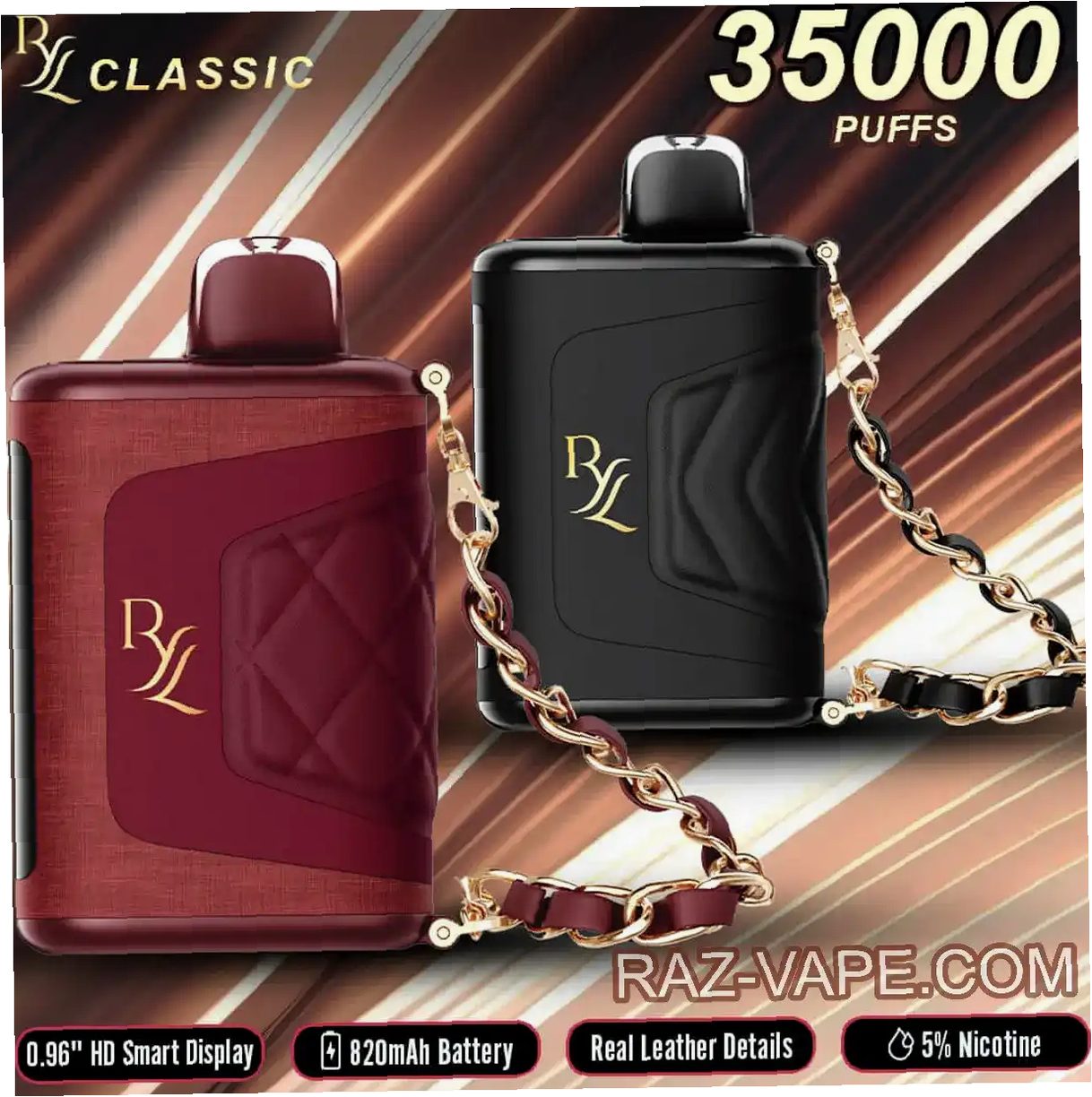 RAZ RYL Classic 35000 | RAZ Purse Vape For New Vibes Disposable Vape